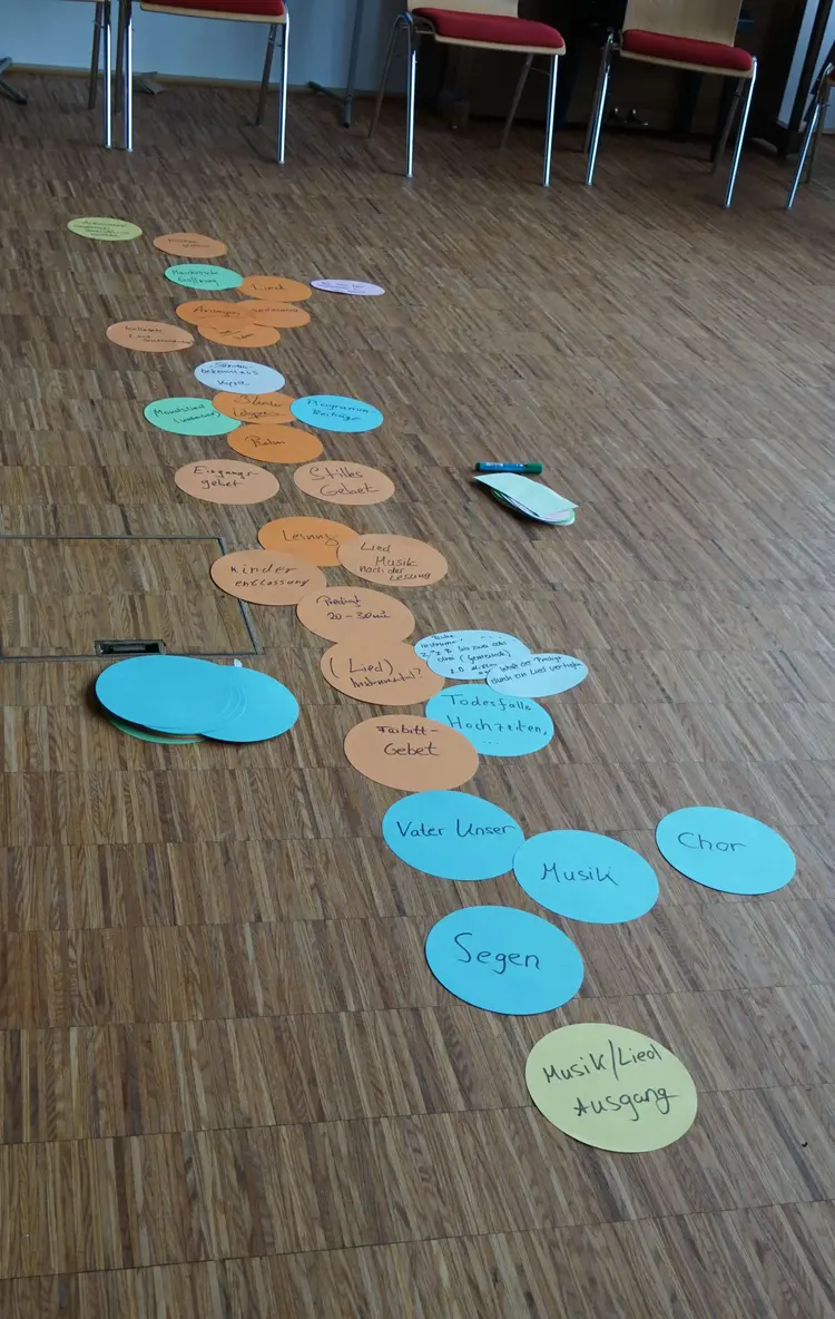 Wie können neue Lieder ins klassische Gottesdienstformat eingebettet werden? Darum ging es in einem Workshop des Pfarrers und Musikers Matthias Hanßmann.