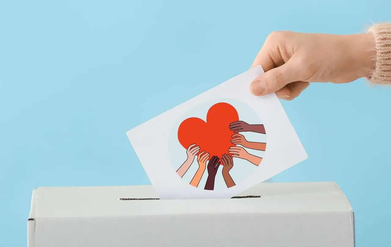 Nächstenliebe und Mitmenschlichkeit wählen