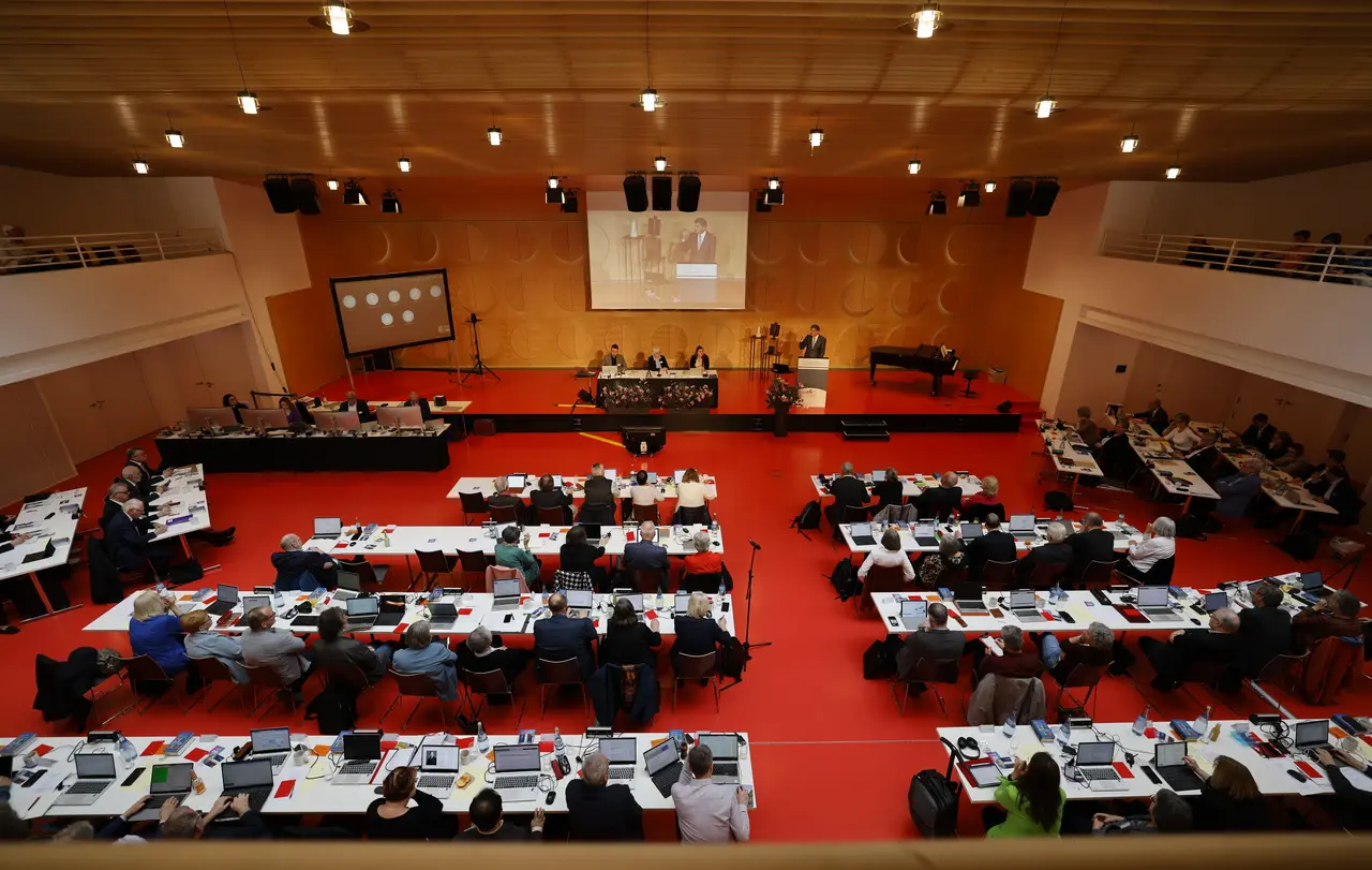 Plenum der Frühjahrssynode 2024 Plenum der Frühjahrssynode 2024