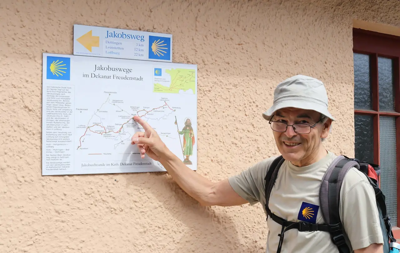 Über 60 Jakobswege hat Hans-Jörg Bahmüller zwischenzeitlich dokumentiert.