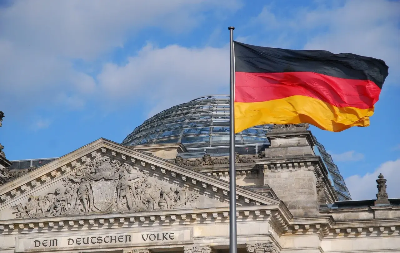 Der Reichstag in Berlin.
