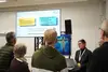 Ökumenisches Regionentreffen Heilbronn Bild 3: Christine Pickert, Regionalmanagerin für die katholischen Dekanate Heilbronn-Neckarsulm, Hohenlohe, Mergentheim und Schwäbisch Hall, erklärt das Vorgehen im Planungsprozess.