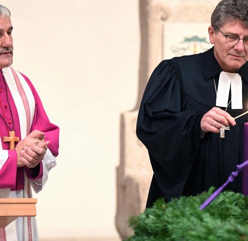 Oekumenische Adventseroeffnung 2022 im Rottenburger Dom St. Martin