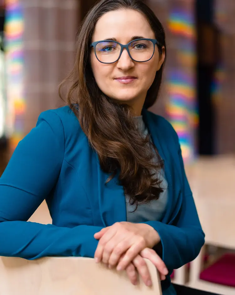 Miriam Hechler c Ludmilla_Parsyak Miriam Hechler, landeskirchliche Pfarrerin für Innovation und Neue Aufbrüche.