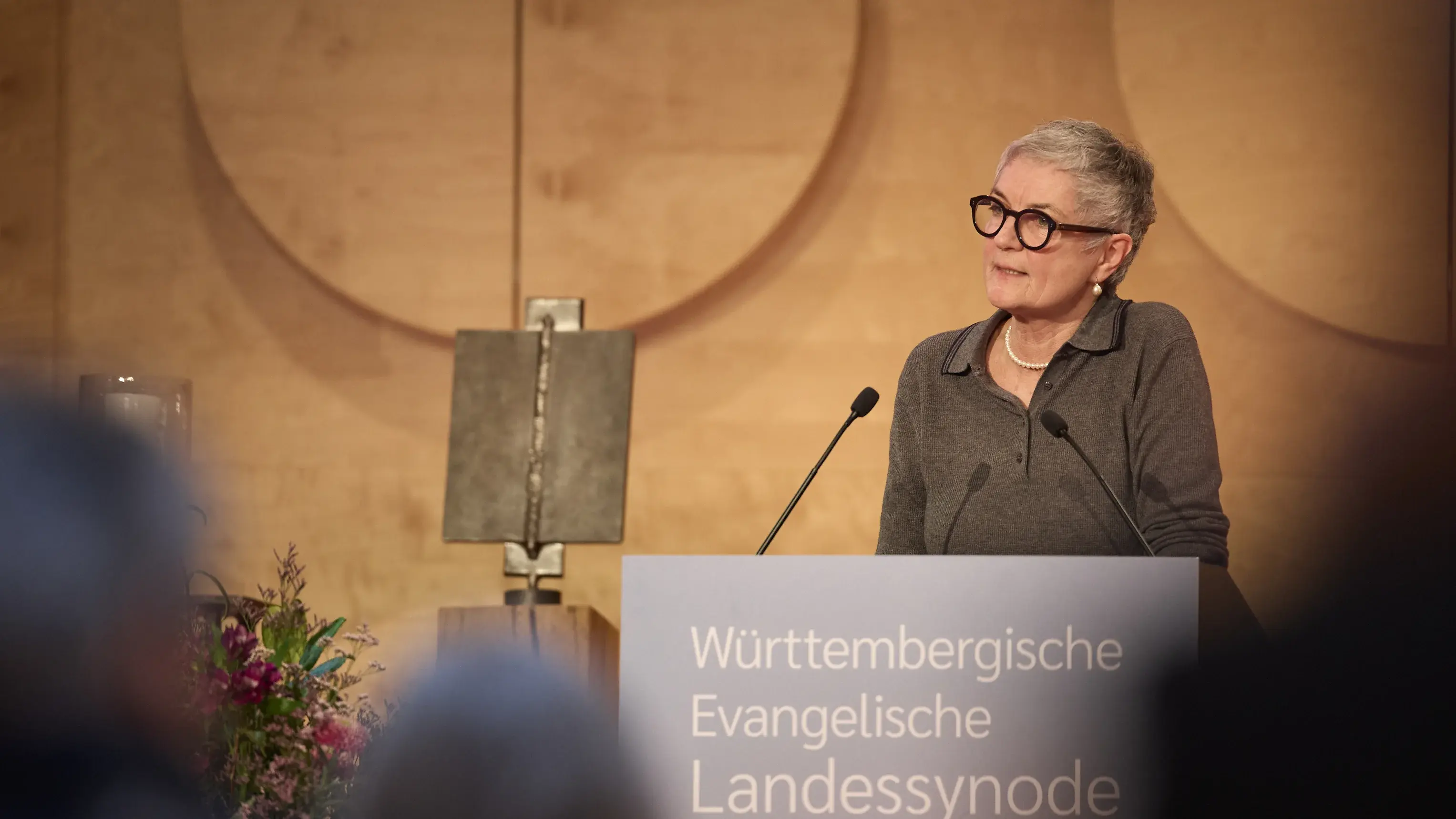 Herbsttagung der Württembergischen evangelischen Landessynode im Hospitalhof.