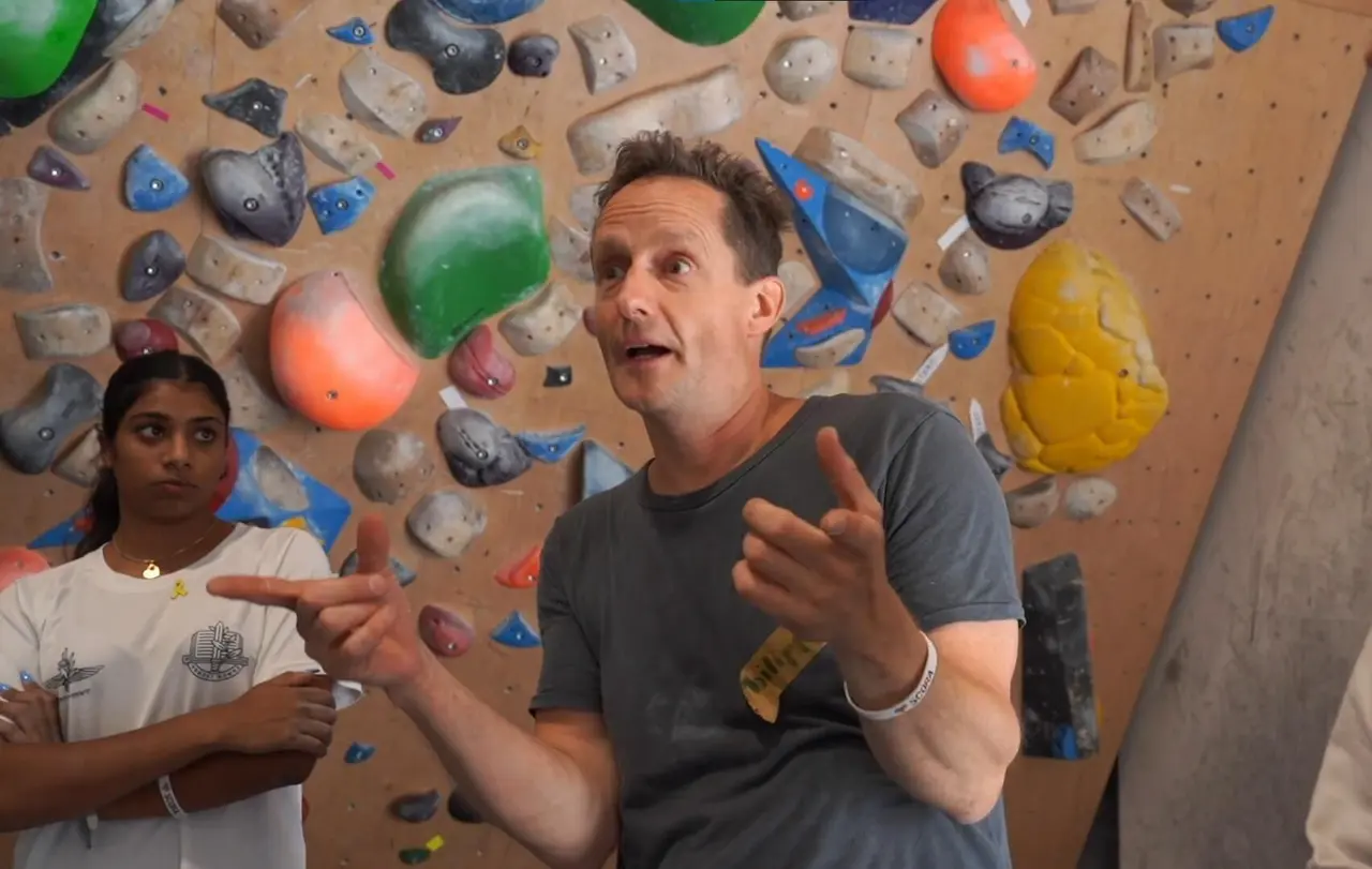 In seinem Element: Pfarrer Philipp Geißler, landeskirchlicher Sportbeauftragter und Geschäftsführer des Landesarbeitskreises Kirche und Sport Württemberg