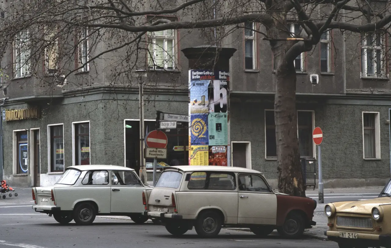 Die Ecke Oderberger Straße/Choriner Straße 1989 am Prenzlauer Berg: „Es roch nach Zweitaktern und Braunkohle."
