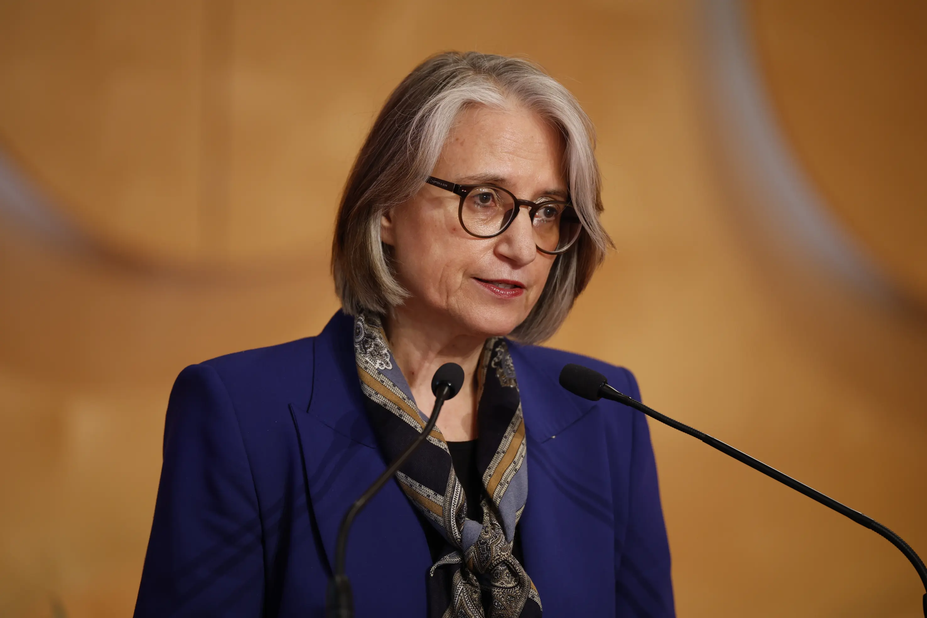 Herbsttagung der württembergischen evangelischen Landessynode im Hospitalhof.