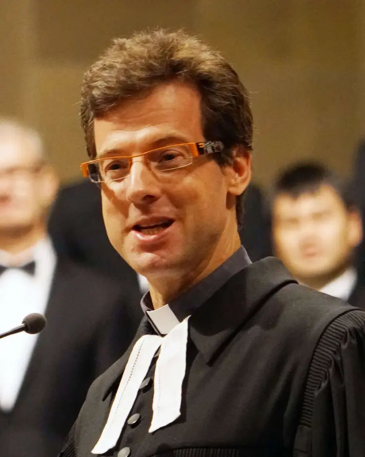 Matthias Vosseler, Pfarrer an der Stuttgarter Stiftskirche, wurde am Sonntag  „Stimmenkönig“ in ganz Württemberg.