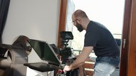 Kameramann beim Dreh von YouTuber Philipp Mickenbecker von den RealLifeGuys 