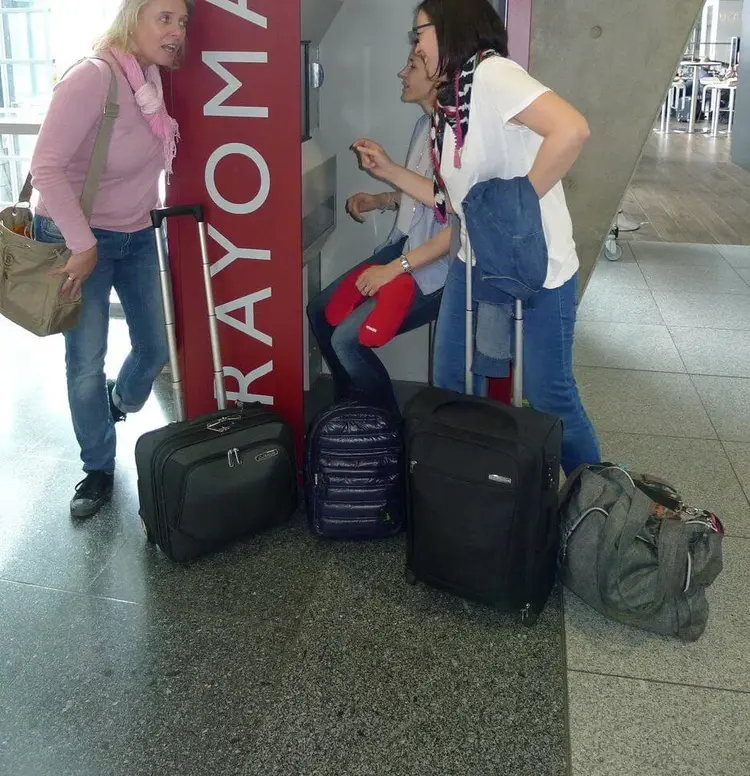 Der Gebetomat am Stuttgarter Flughafen.