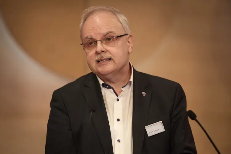 Herbsttagung der Württembergischen evangelischen Landessynode im Hospitalhof.