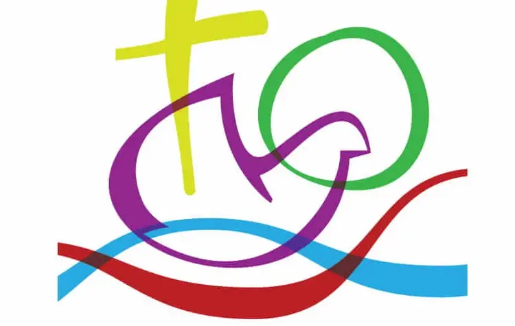 Zur 11. Vollversammlung des Ökumenischen Rates der Kirchen (hier das Logo) gibt es einen Fahrradpilgerweg.