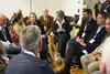 Ökumenisches Regionentreffen Heilbronn Bild 2: Im Gruppengespräch vertiefen Teilnehmerinnen und Teilnehmer Fragen zu Kooperationsmöglichkeiten