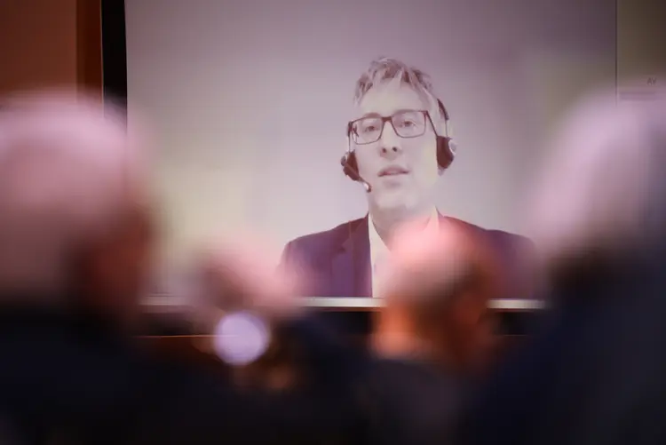 Herbsttagung der württembergischen evangelischen Landessynode im Hospitalhof.