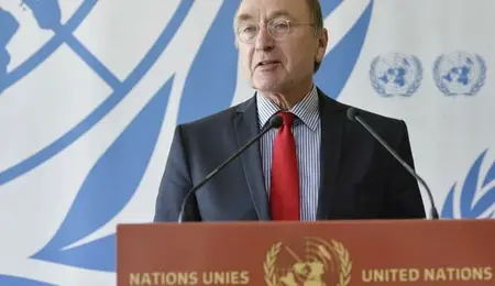 Joachim Rücker, Botschafter der Bundesrepublik Deutschland bei den Vereinten Nationen in Genf.