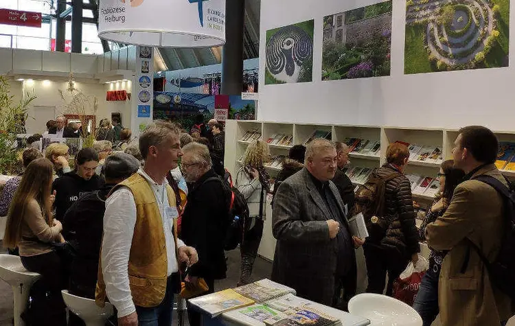 Viel Andrang herrschte am Stand der großen Kirchen bei der Touristikmesse CMT in Stuttgart