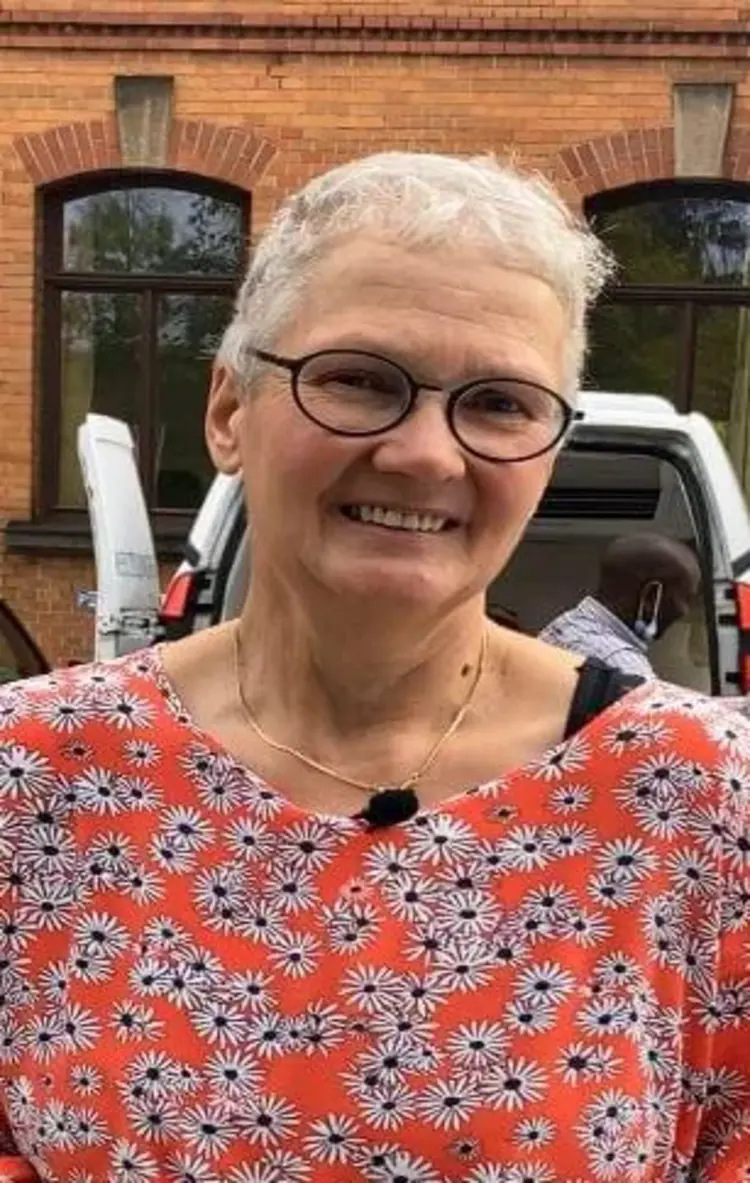 Die Leiterin der Tafel, Karin Schenk.