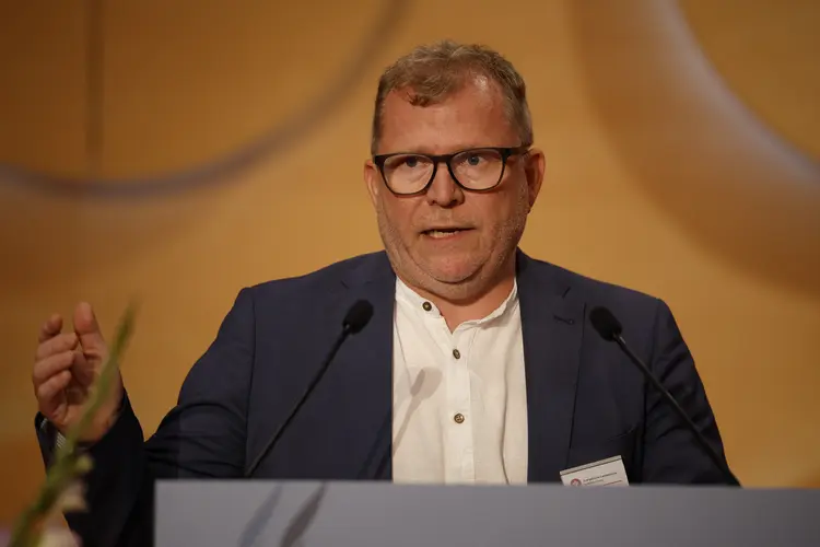 Sommertagung der württembergischen evangelischen Landessynode im Hospitalhof.