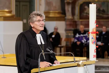 Landesbischof Ernst-Wilhelm Gohl Gedenkgottesdienst Zwiefalten 1.8.25 Landesbischof Ernst-Wilhelm Gohl
