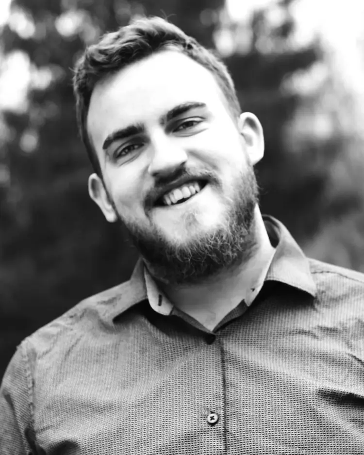 Joachim Fritz (25) studiert Theologie in Tübingen und ist ehrenamtlicher Seelsorger auf dem Summer-Breeze-Festival.