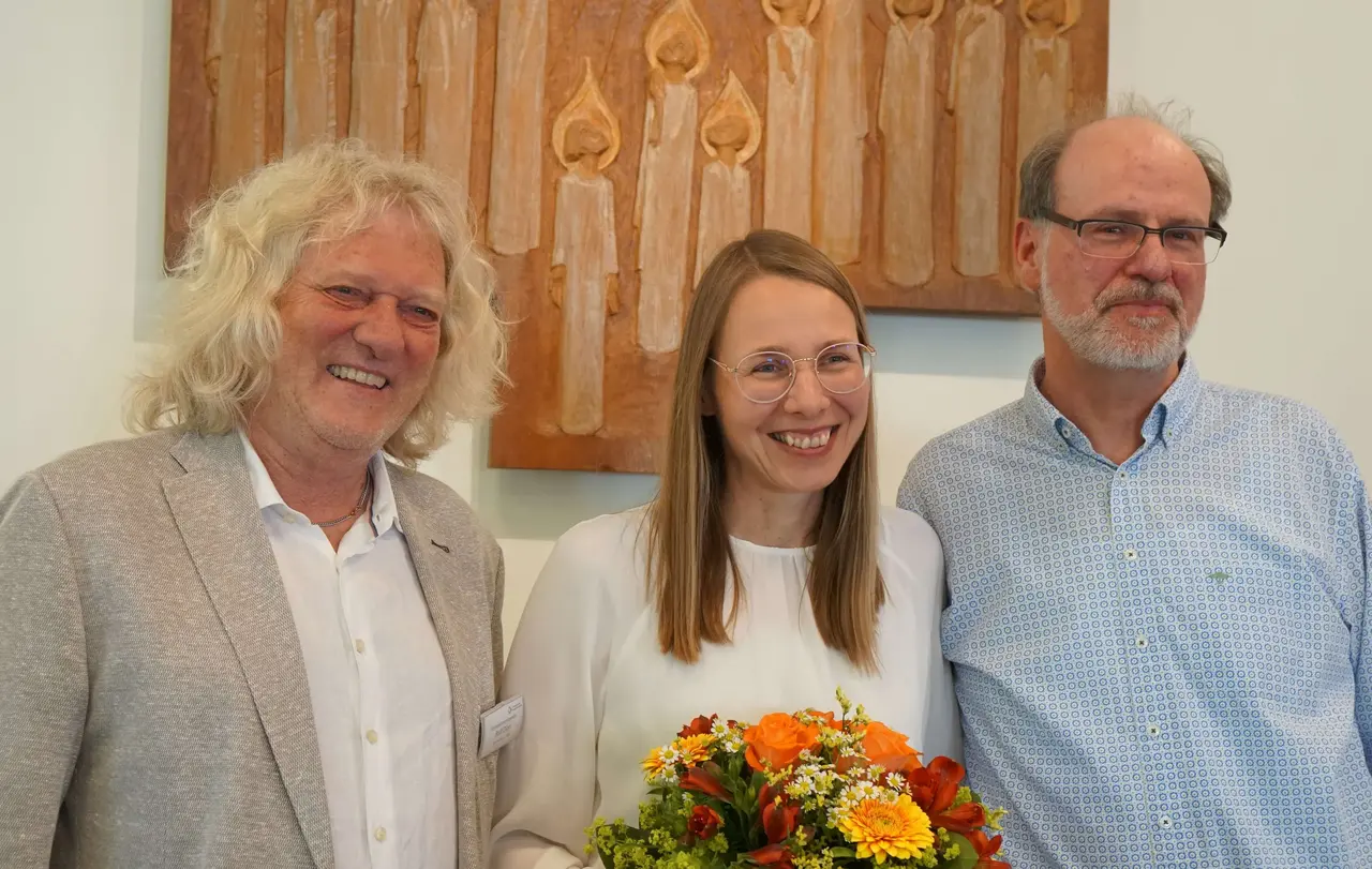 V.l.n.r. Ralf Dörr, Tina Arnold, Thomas Maier