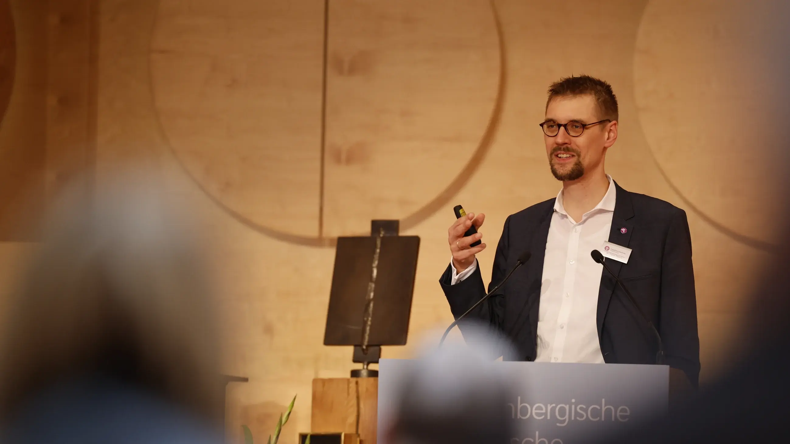Herbsttagung der württembergischen evangelischen Landessynode im Hospitalhof.