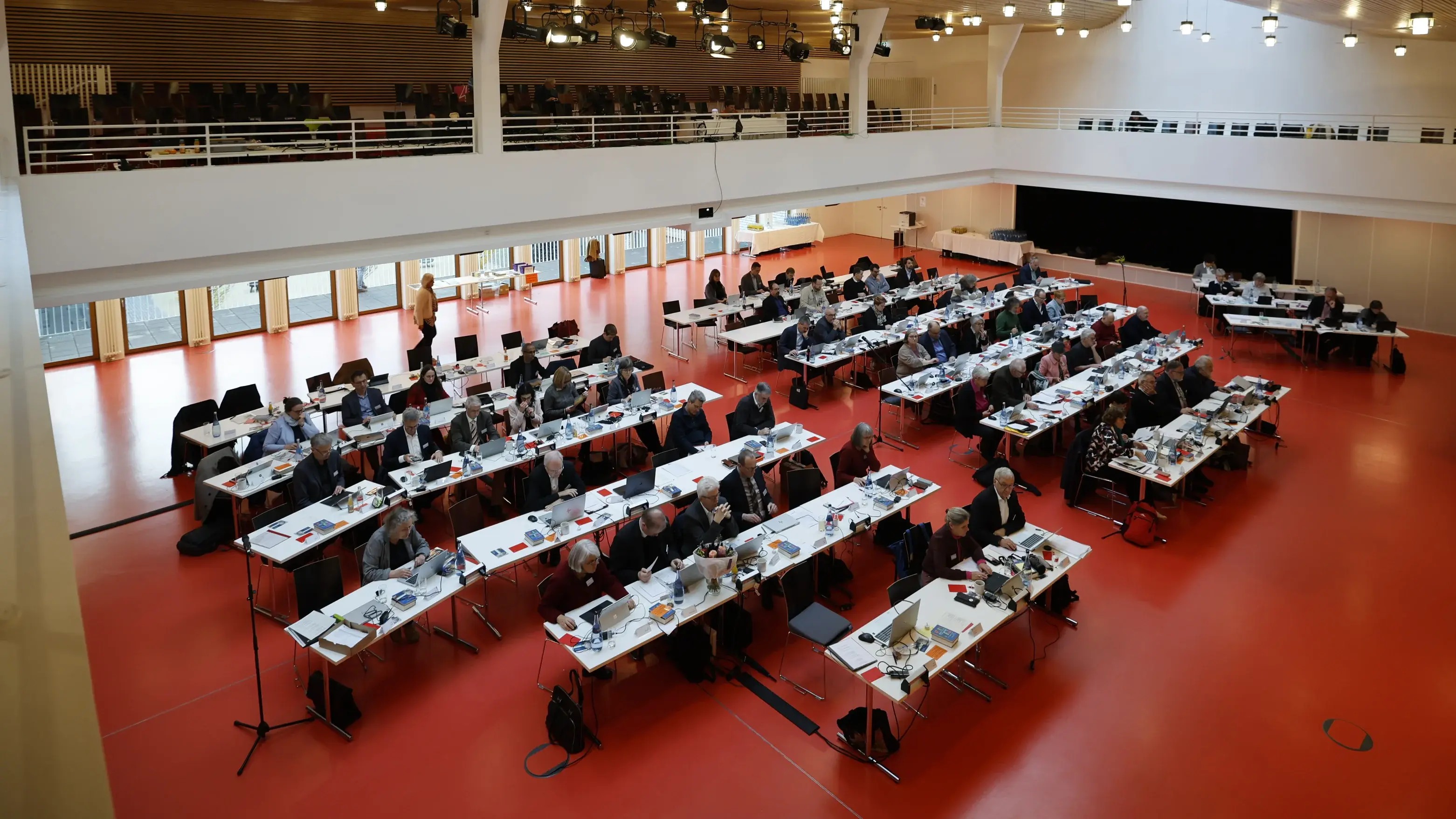 Herbsttagung der Württembergischen evangelischen Landessynode im Hospitalhof.