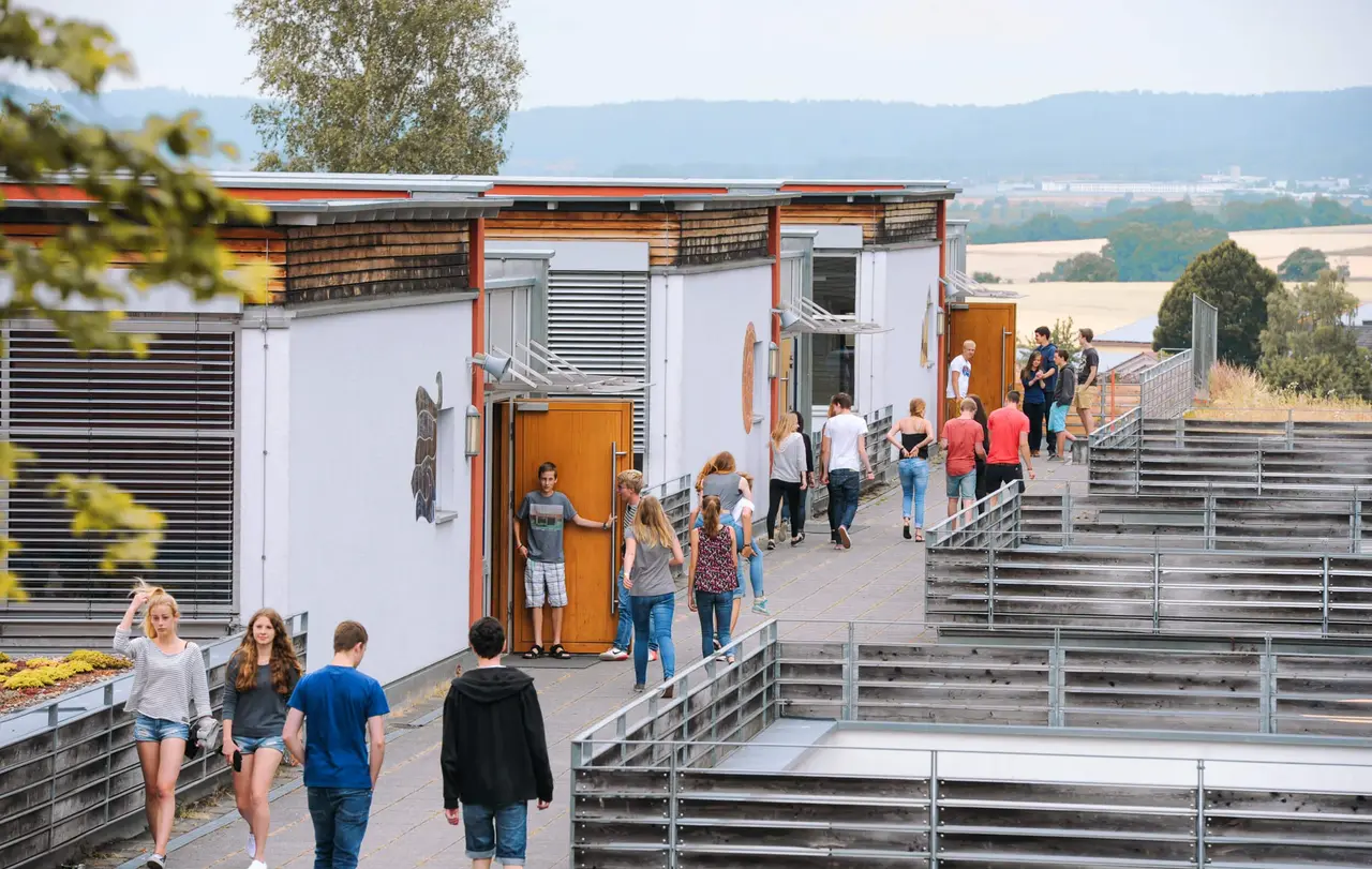 Das Evangelische Schulzentrum Michelbach.