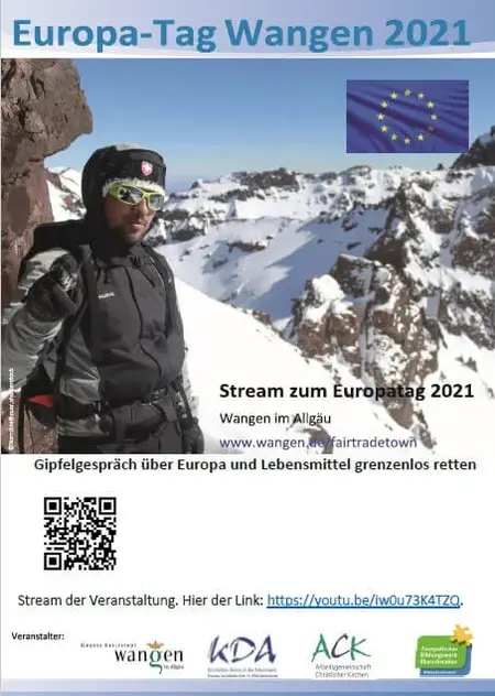 Das Plakat zum Europatag 2021.