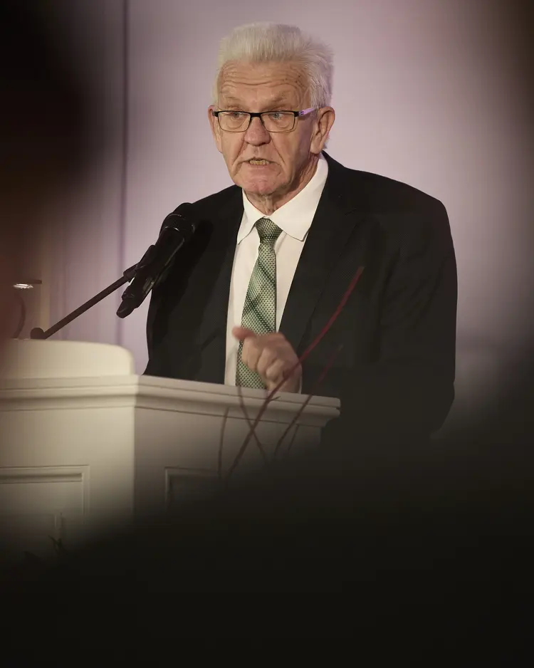 Ministerpräsident Winfried Kretschmann.