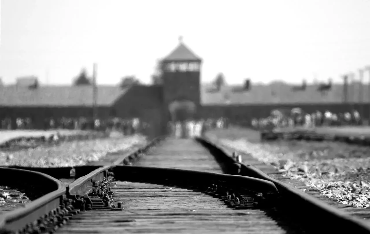 Das Konzentrationslager Auschwitz-Birkenau.