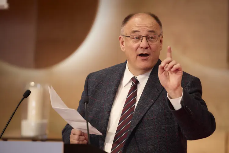 Herbsttagung der Württembergischen evangelischen Landessynode im Hospitalhof.