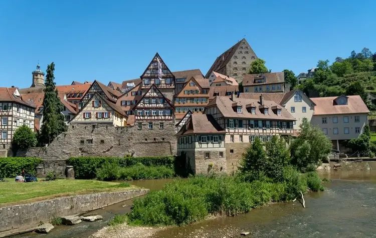 Die Altstadt von Schwäbisch Hall lässt sich mit dem digitalen Glaubensweg auch von zuhause entdecken.