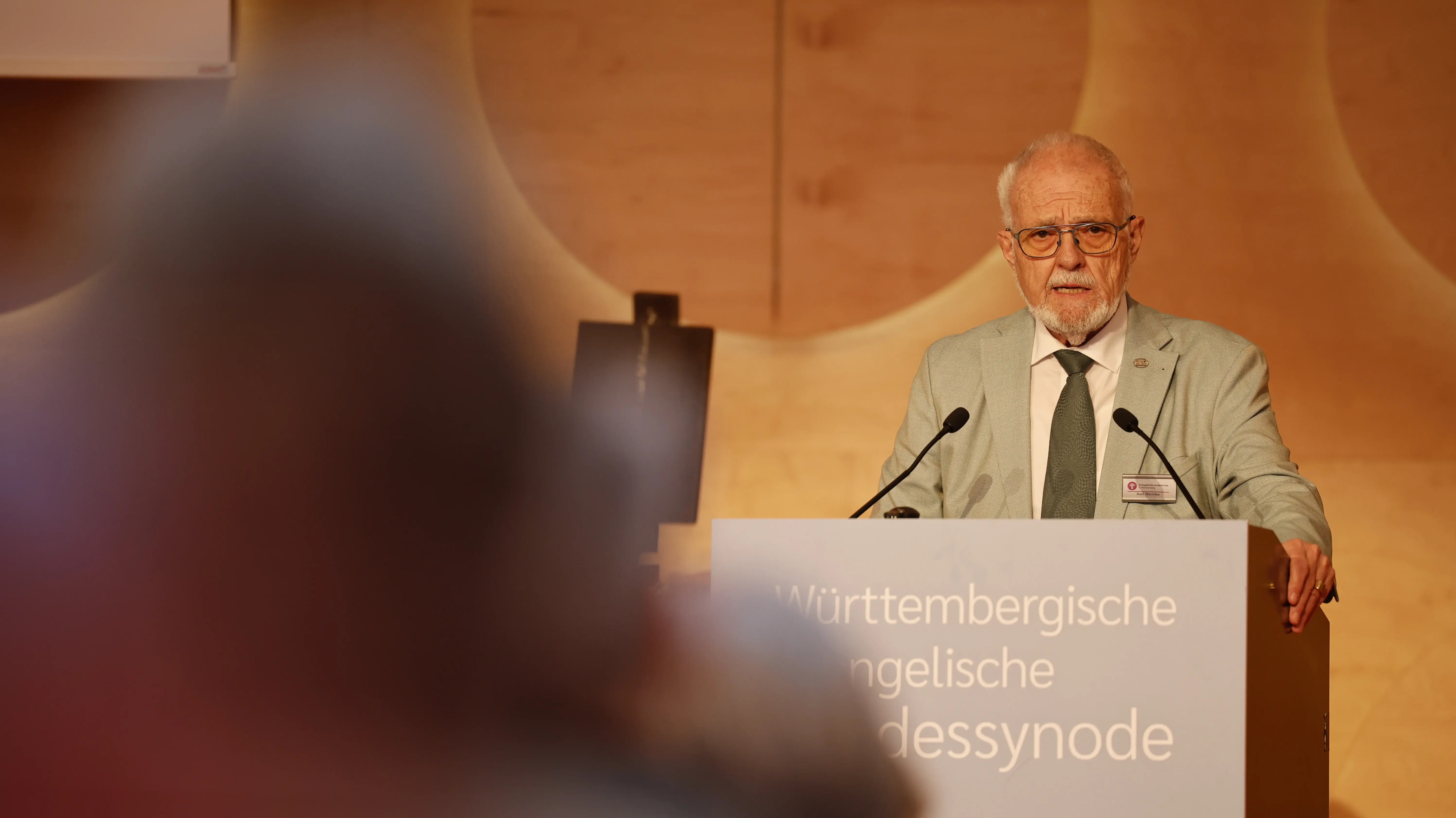 Axel Wermke, Präsident der Landesssynode der Evangelischen Landeskirche in Baden