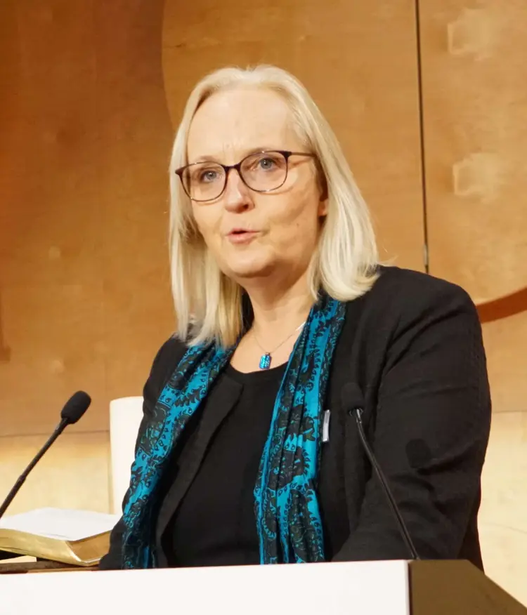 Yasna Crüsemann, Vorsitzende des Ausschusses Mission, Ökumene und Entwicklung