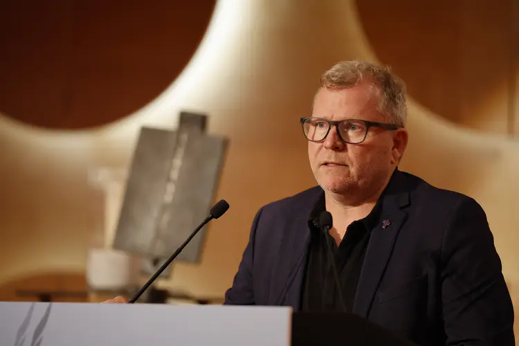 Sommertagung der württembergischen evangelischen Landessynode im Hospitalhof.