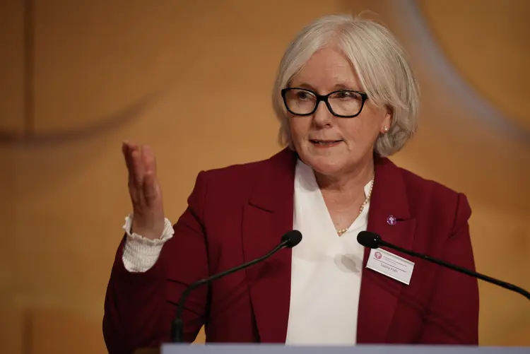 Herbsttagung der württembergischen evangelischen Landessynode im Hospitalhof.