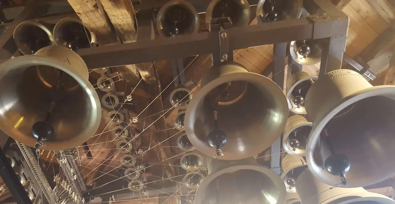 Glockenmuseum in der Stiftskirche in Herrenberg.