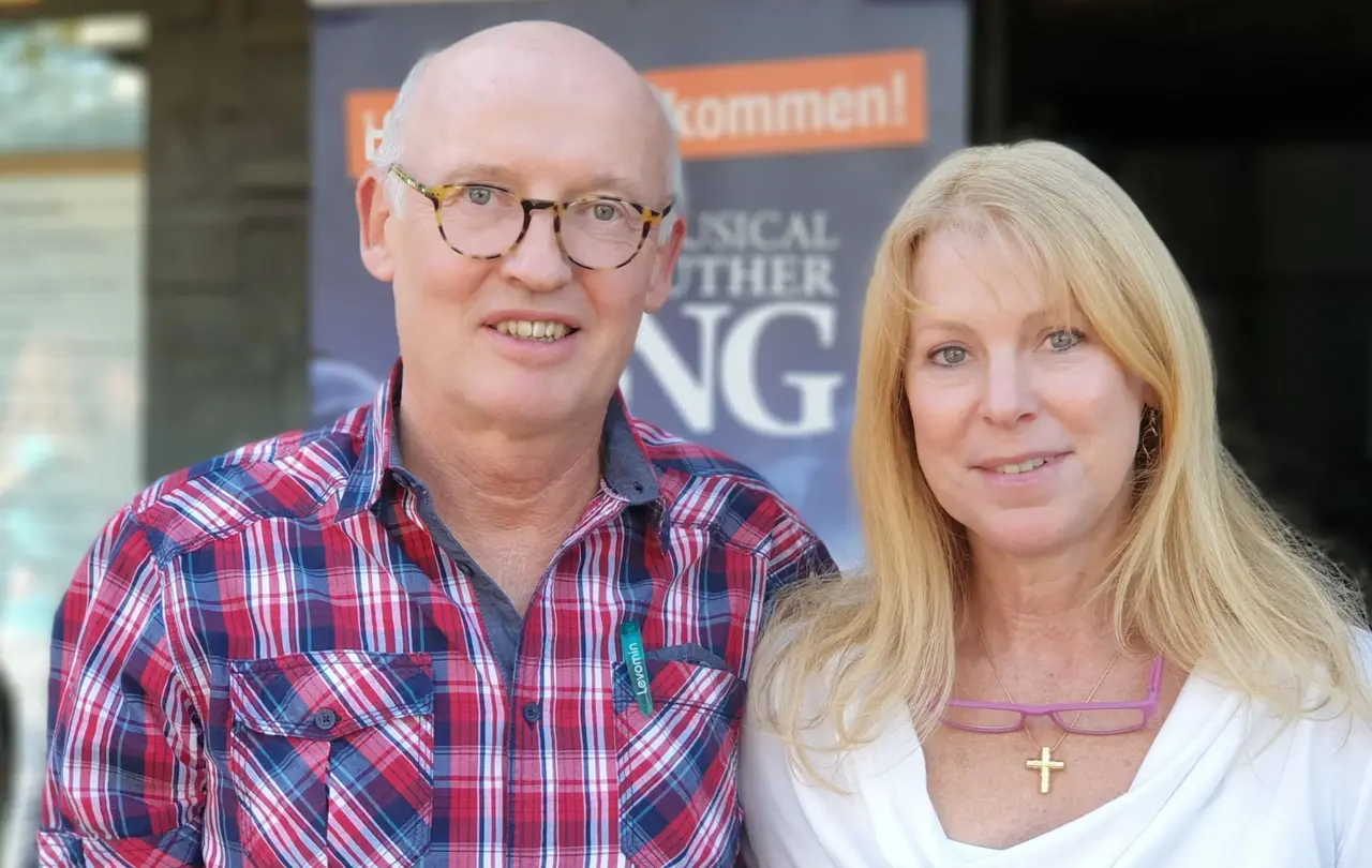 Kilian Schröder kommt aus Dortmund - und ist wahrscheinlich der am weitesten angereiste Teilnehmer des Chormusicals. Doch auch seine in Möhringen beheimatete Schwägerin Ursula Schröder macht beim Musical mit.