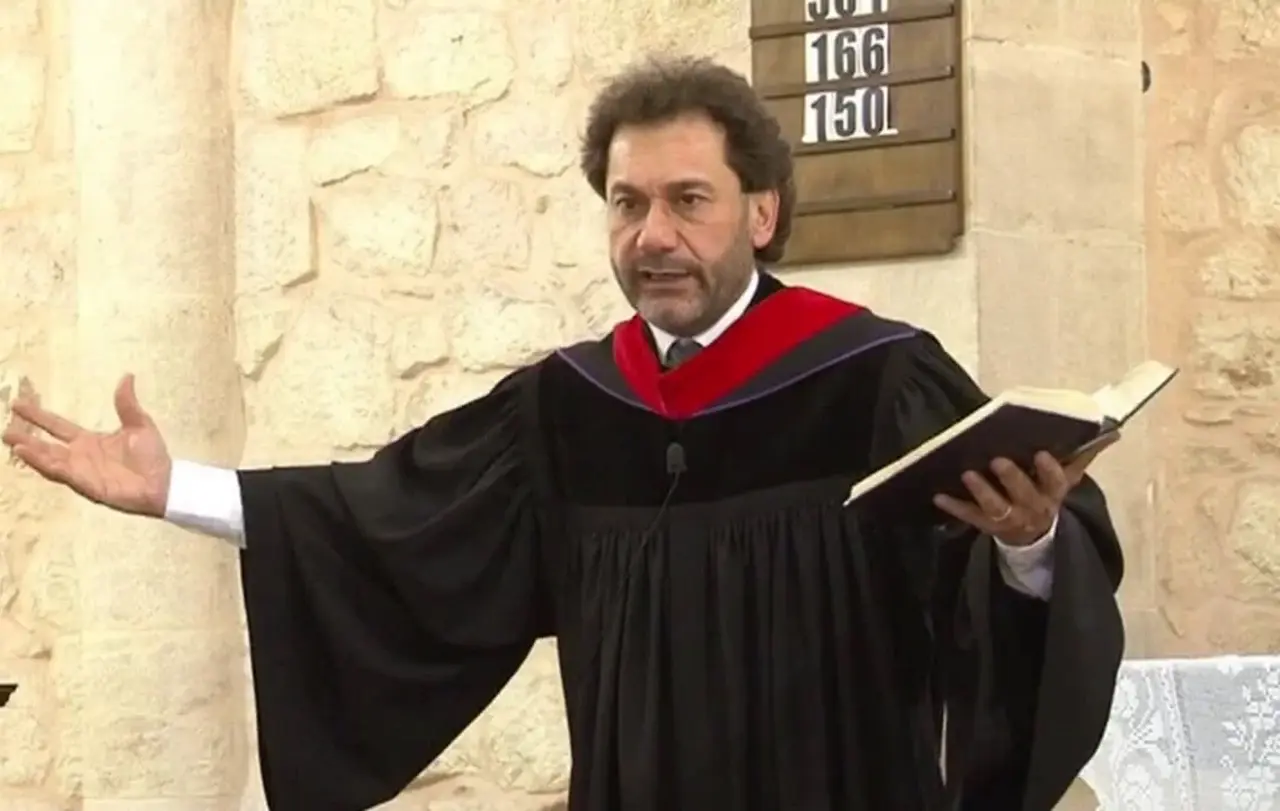 Pfarrer Haroutune Selimian ist das Oberhaupt der armenisch-evangelischen Kirche in Syrien.