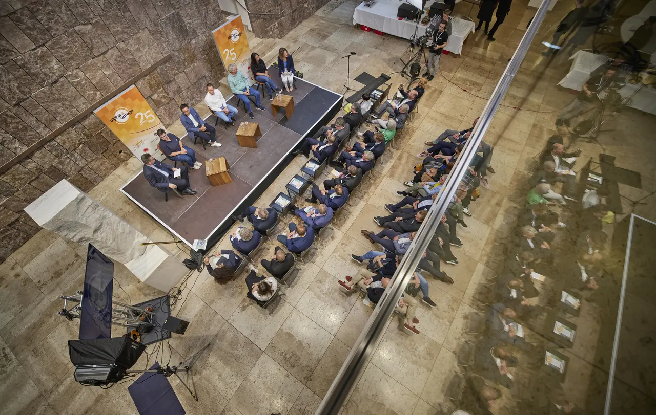 25 Jahre Alpha & Omega: Aufzeichnung der Juiläumssendung Studio-Athmosphäre im Haus der Kirche in Stuttgart