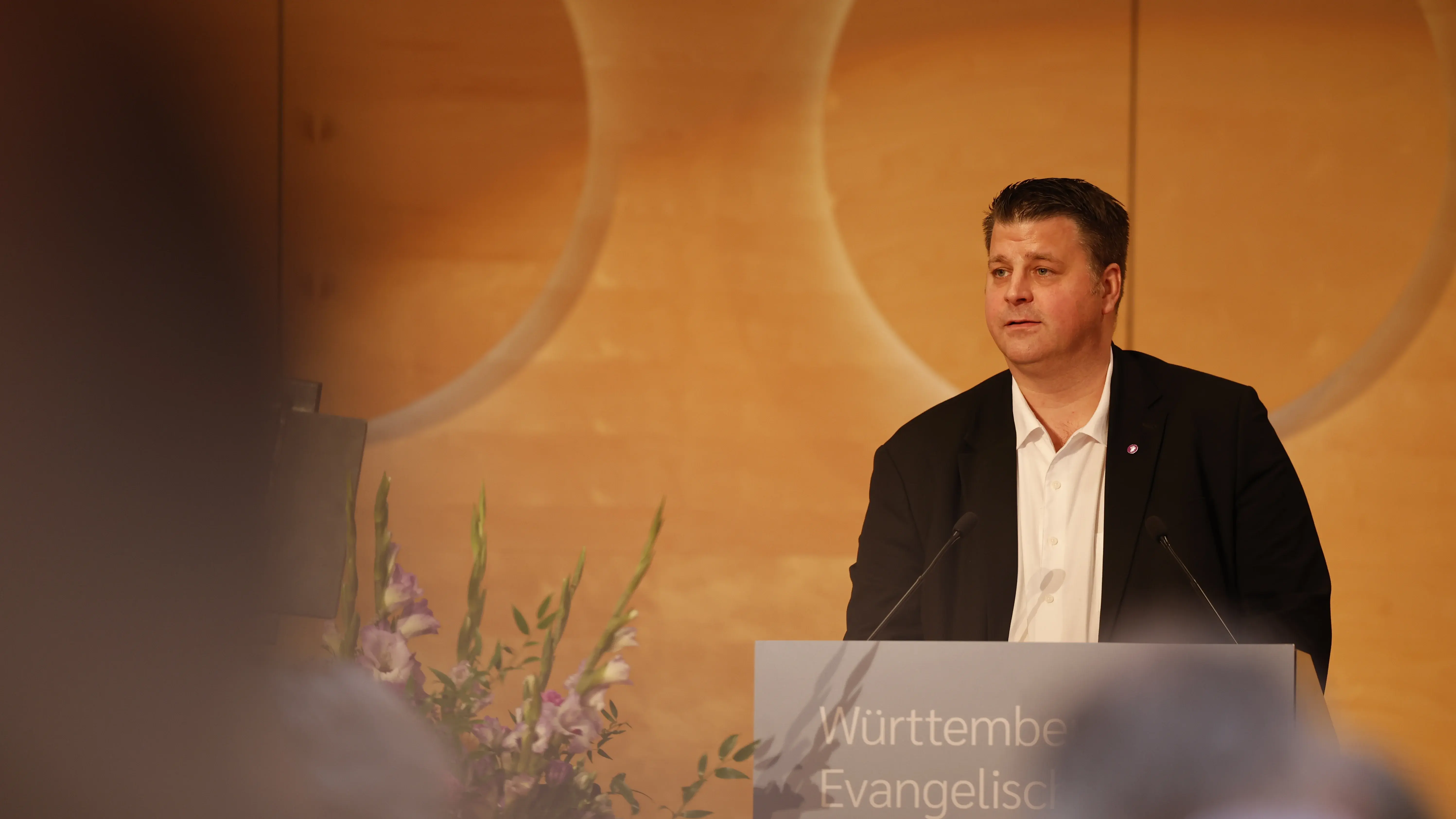Sommertagung der württembergischen evangelischen Landessynode im Hospitalhof.