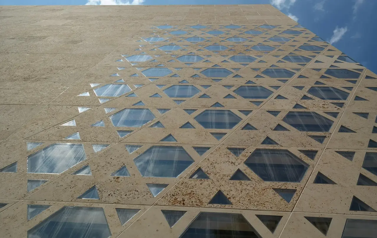 Die Fassade der Synagoge in Ulm.