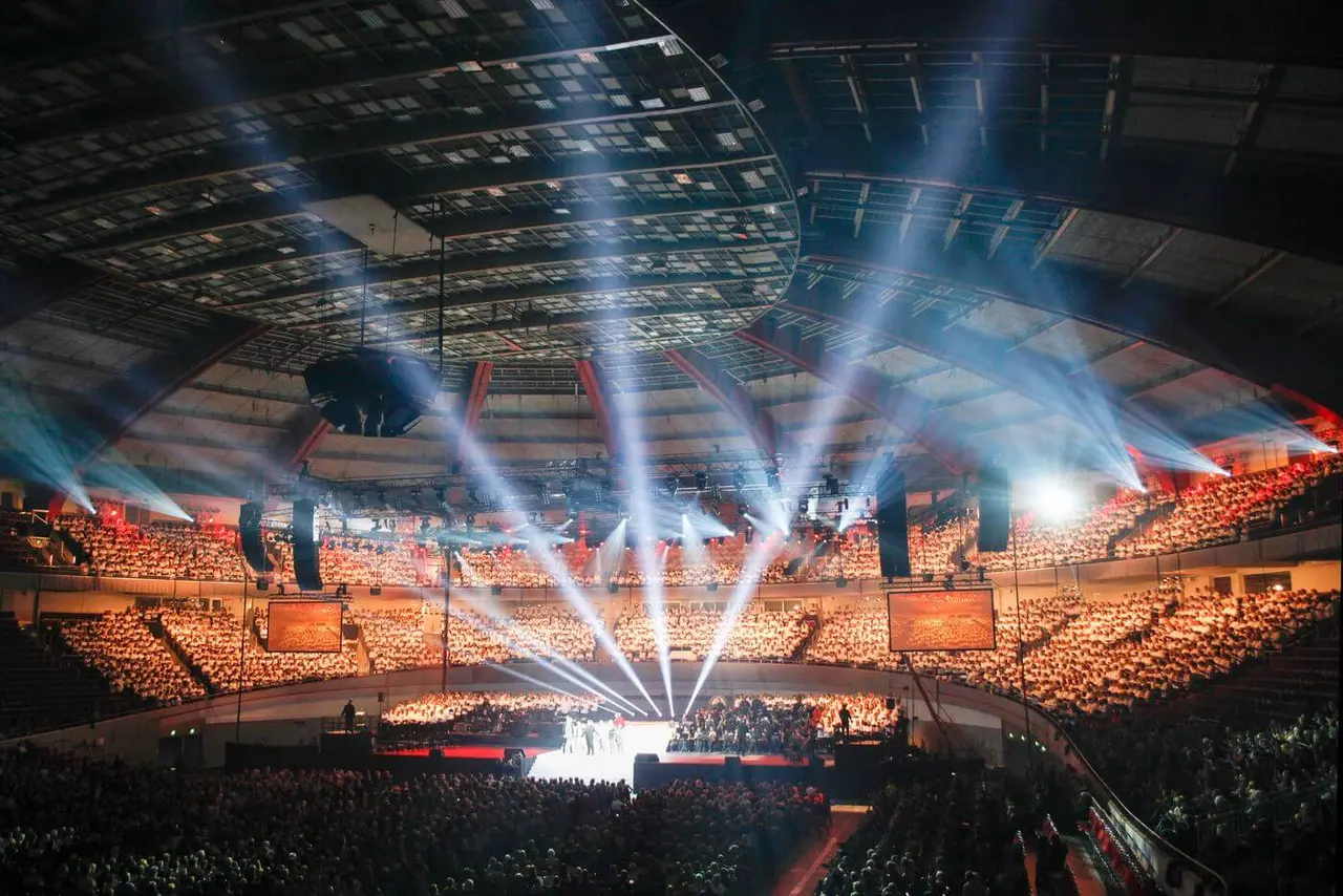 Welturaufführung in der Westfalenhalle in Dortmund am 31. Oktober 2015.