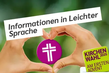 Informationen zur Kirchenwahl in Leichter Sprache gibt es jetzt auf einer gesonderten Website und in einem Flyer zum Download.