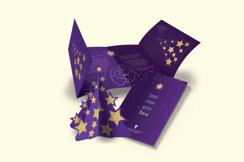 Die Weihnachtskarten "Unter einem guten Stern" für 2020