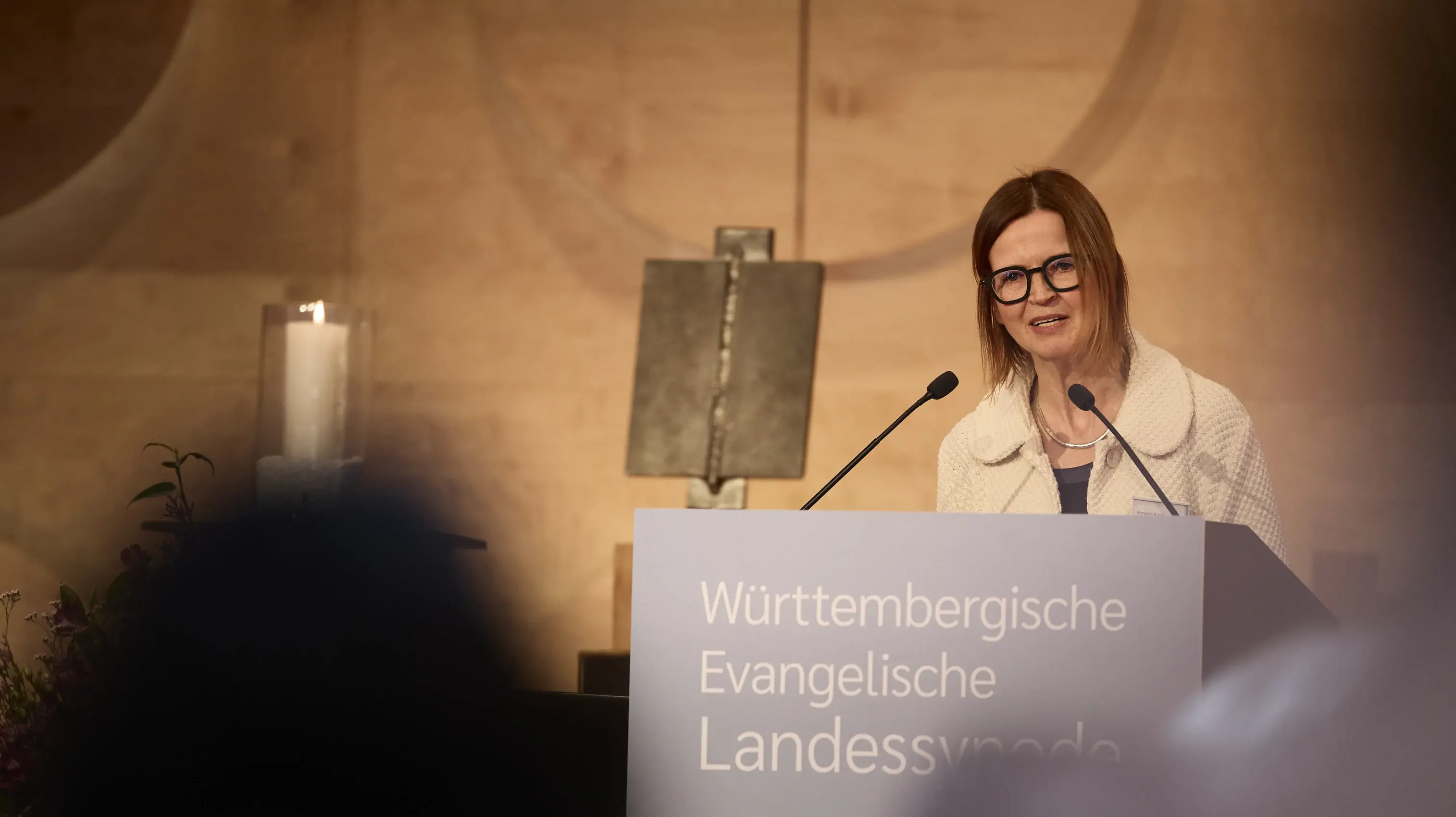 Herbsttagung der Württembergischen evangelischen Landessynode im Hospitalhof.