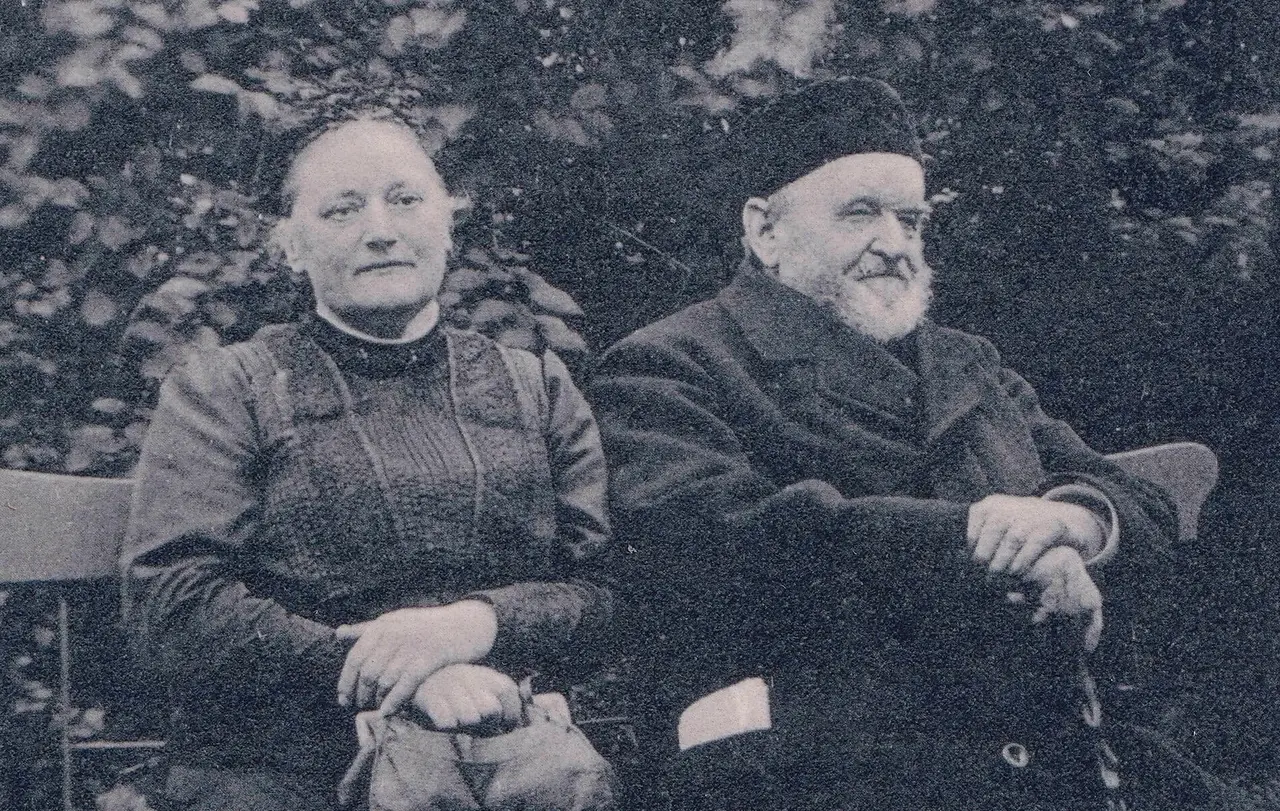 Johannes Seitz mit seiner Frau Luise.