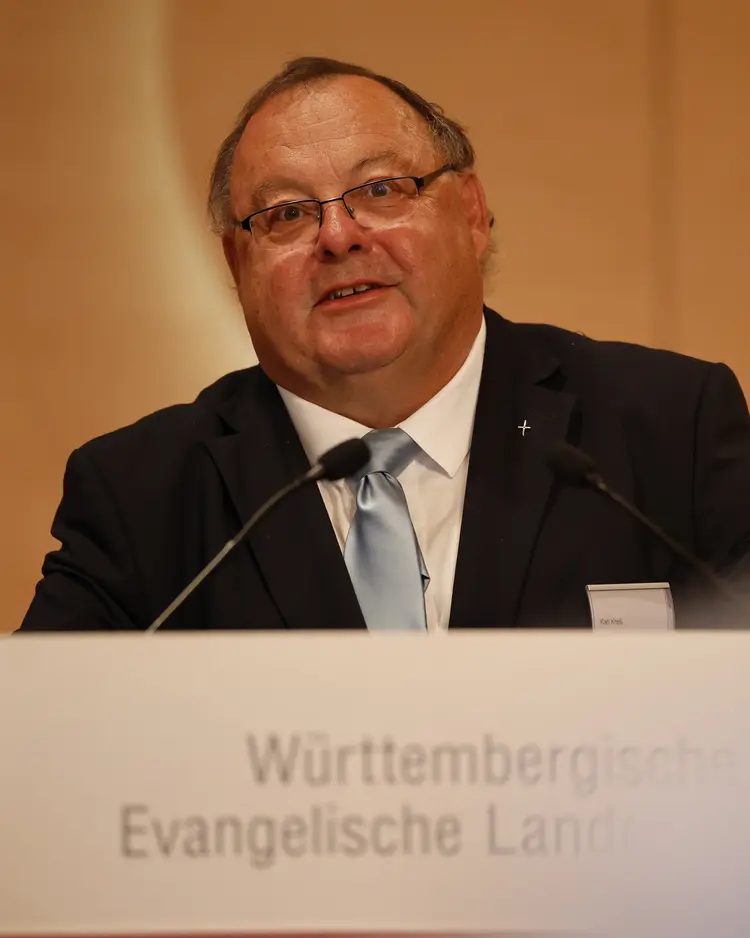 Karl Kreß Grußwort Sommersynode 2024 Karl Kreß